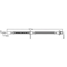JBH1083R JURATEK Гальмівний шланг