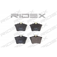 402B0128 RIDEX Комплект гальмівних колодок дисковий гальм
