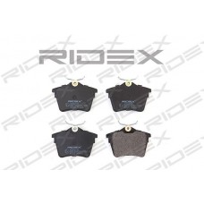 402B0128 RIDEX Комплект гальмівних колодок дисковий гальм