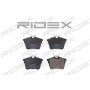 402B0128 RIDEX Комплект гальмівних колодок дисковий гальм