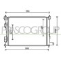 HN202R003 PRASCO Радіатор охолодження двигуна