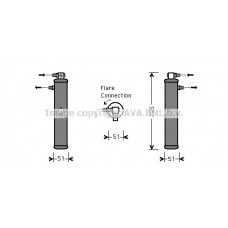 PRD050 AVA QUALITY COOLING Осушувач кондиціонера