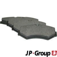 1163705610 JP GROUP Комплект гальмівних колодок дисковий гальм