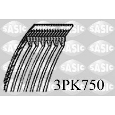 3PK750 SASIC Поліклиновий ремінь