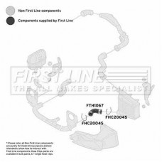 Трубка наддуваемого повітря FIRST-LINE FTH1067