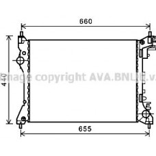 AL2117 AVA QUALITY COOLING Радіатор охолодження двигуна