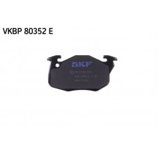 VKBP 80352 E SKF Комплект гальмівних колодок дисковий гальм