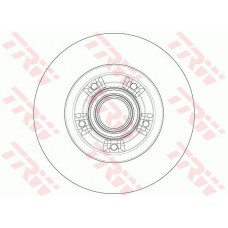 DF6203BS TRW Гальмівний диск