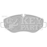 KBP1974 KEY PARTS Комплект гальмівних колодок дисковий гальм