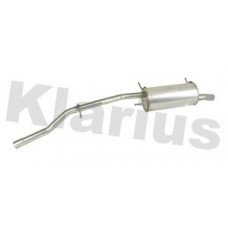 261275 KLARIUS Глушник вихлопних газів кінцевий