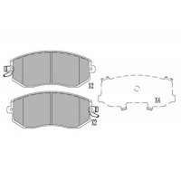 KBP-8025 KAVO PARTS Комплект гальмівних колодок дисковий гальм