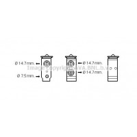 HY1441 AVA QUALITY COOLING Розширювальний клапан кондиціонера