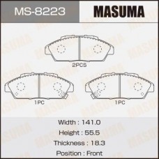 MS-8223 MASUMA Комплект гальмівних колодок
