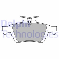 LP3207 DELPHI Комплект гальмівних колодок дисковий гальм