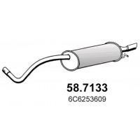 58.7133 ASSO Глушник вихлопних газів кінцевий