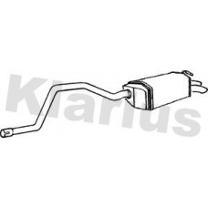 250463 KLARIUS Глушник вихлопних газів кінцевий