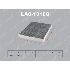 LAC-1010C LYNXauto Фільтр повітря у внутрішньому просторі