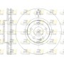61657.10 ROADHOUSE Гальмівний диск