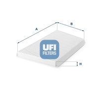 53.094.00 UFI Фільтр повітря у внутрішньому просторі