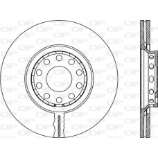 BDR1924.20 OPEN PARTS Гальмівний диск