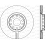 BDR1924.20 OPEN PARTS Гальмівний диск