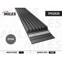 7PK2535 MILES Поліклиновий ремінь