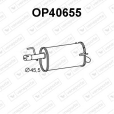 OP40655 VENEPORTE Глушник вихлопних газів кінцевий