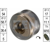 ZN5455 ERA Механізм вільного ходу генератора