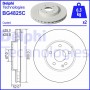 BG4825C DELPHI Гальмівний диск
