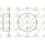 61035.00 ROADHOUSE Гальмівний диск