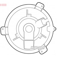 DEA09041 DENSO Вентилятор салону
