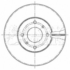 KBD4232 KEY PARTS Гальмівний диск