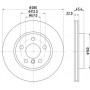 MDC2726 MINTEX Гальмівний диск