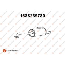 1688269780 EUROREPAR Глушник вихлопних газів кінцевий