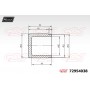72954038 MAXTECH Поршень корпус скоби гальма