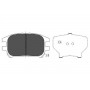 KBP-9092 KAVO PARTS Комплект гальмівних колодок дисковий гальм