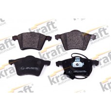 6000328 KRAFT AUTOMOTIVE Комплект гальмівних колодок дисковий гальм
