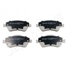 PA-250AF JAPANPARTS Комплект гальмівних колодок дисковий гальм