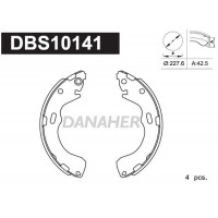 DBS10141 DANAHER Комплект гальмівних колодок