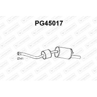 PG45017 VENEPORTE Глушник вихлопних газів кінцевий