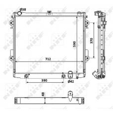 WG1722723 WILMINK GROUP Радіатор охолодження двигуна