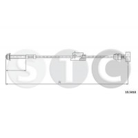 T481836 STC Тросик, cтояночный тормоз