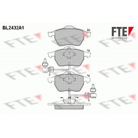 BL2432A1 FTE Комплект гальмівних колодок дисковий гальм