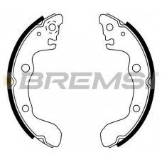 GF0753 BREMSI Комплект гальмівних колодок