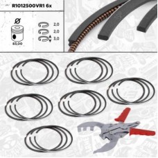 R1012500VR1 ET ENGINETEAM Комплект поршневих кілець