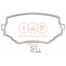 704-16052P IAP QUALITY PARTS Комплект гальмівних колодок дисковий гальм