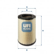 27.736.00 UFI Повітряний фільтр