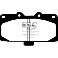 DP51200NDX EBC Brakes Комплект гальмівних колодок дисковий гальм