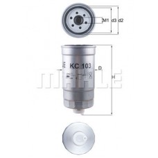 Паливний фільтр KNECHT KC 103