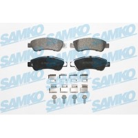 5SP1289K SAMKO Комплект гальмівних колодок дисковий гальм